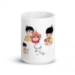 Ponyo and Sosuke Sketch Mug Ghibli Store ghibli.store