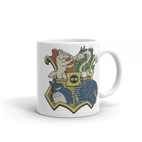 Studio Ghibli Characters As Hogwarts House Mug Ghibli Store ghibli.store