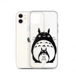 My Neighbor Totoro Black & White iPhone Case