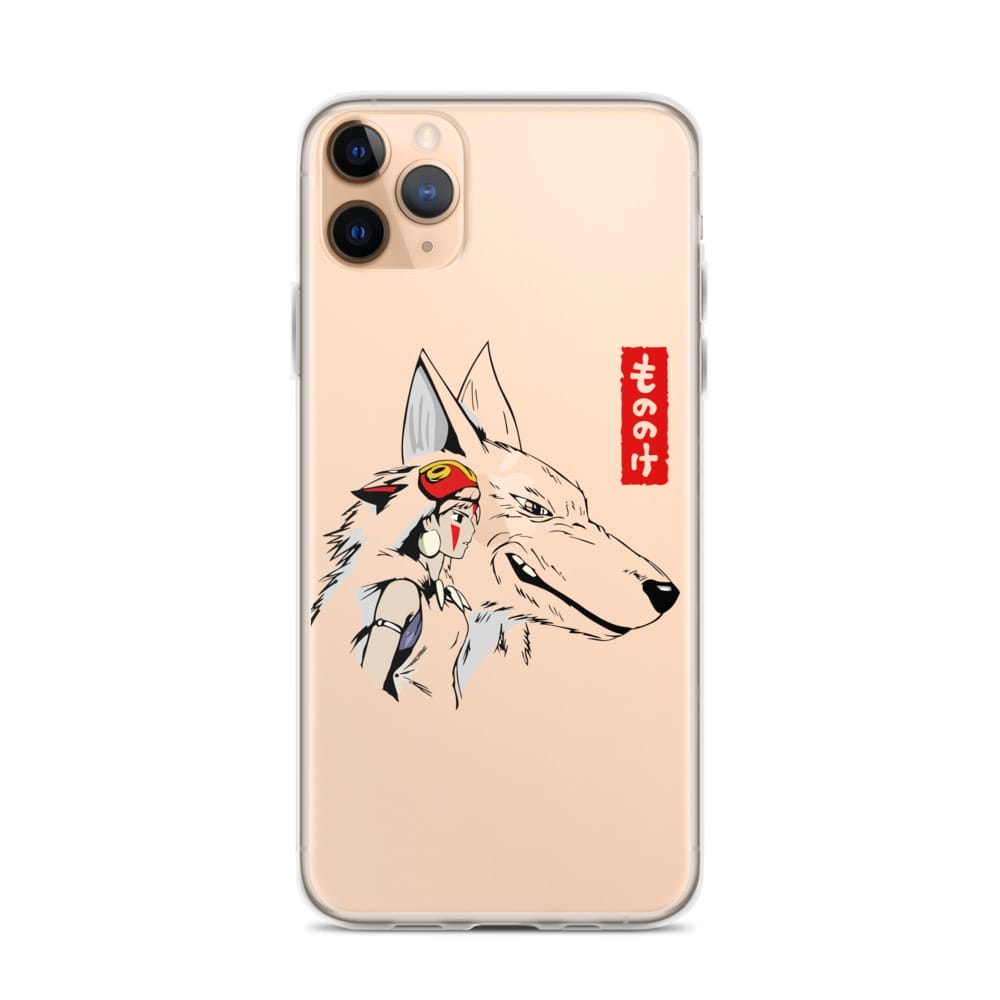 Princess Mononoke - San and The Wolf iPhone Case