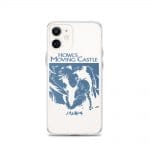 Howl’s Moving Castle Black & White iPhone Case