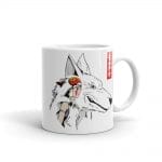 Princess Mononoke – San and The Wolf Mug Ghibli Store ghibli.store