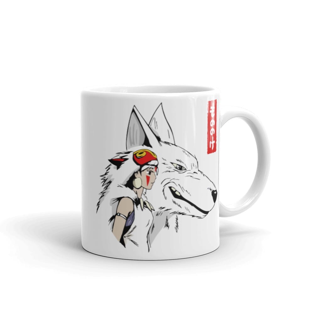 Princess Mononoke – San and The Wolf Mug
