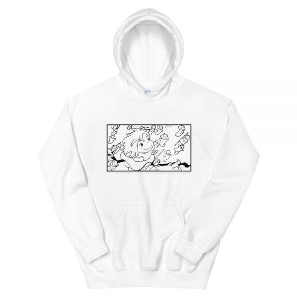 Ponyo – Freedom Sketch Unisex Hoodie Ghibli Store ghibli.store