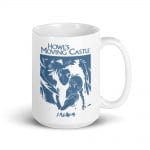 Howl’s Moving Castle Black & White Mug Ghibli Store ghibli.store