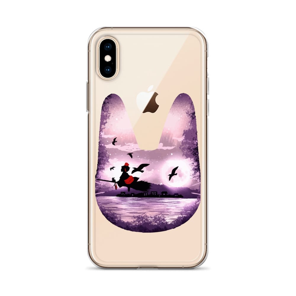 Kiki’s Delivery Service – Purple Jiji iPhone Case