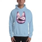 Kiki’s Delivery Service – Purple Jiji Hoodie Unisex Ghibli Store ghibli.store