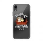 Stay Home and Watch Ghibli Movie iPhone Case Ghibli Store ghibli.store