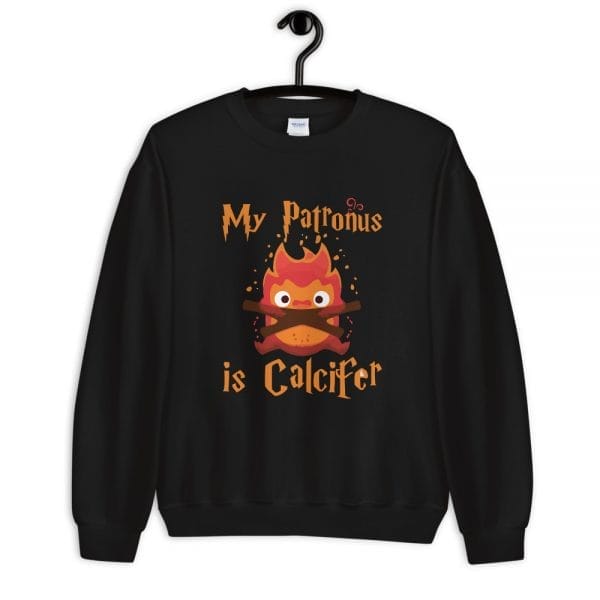 Howl’s Moving Castle – My Patronus is Calcifer Hoodie Unisex Ghibli Store ghibli.store