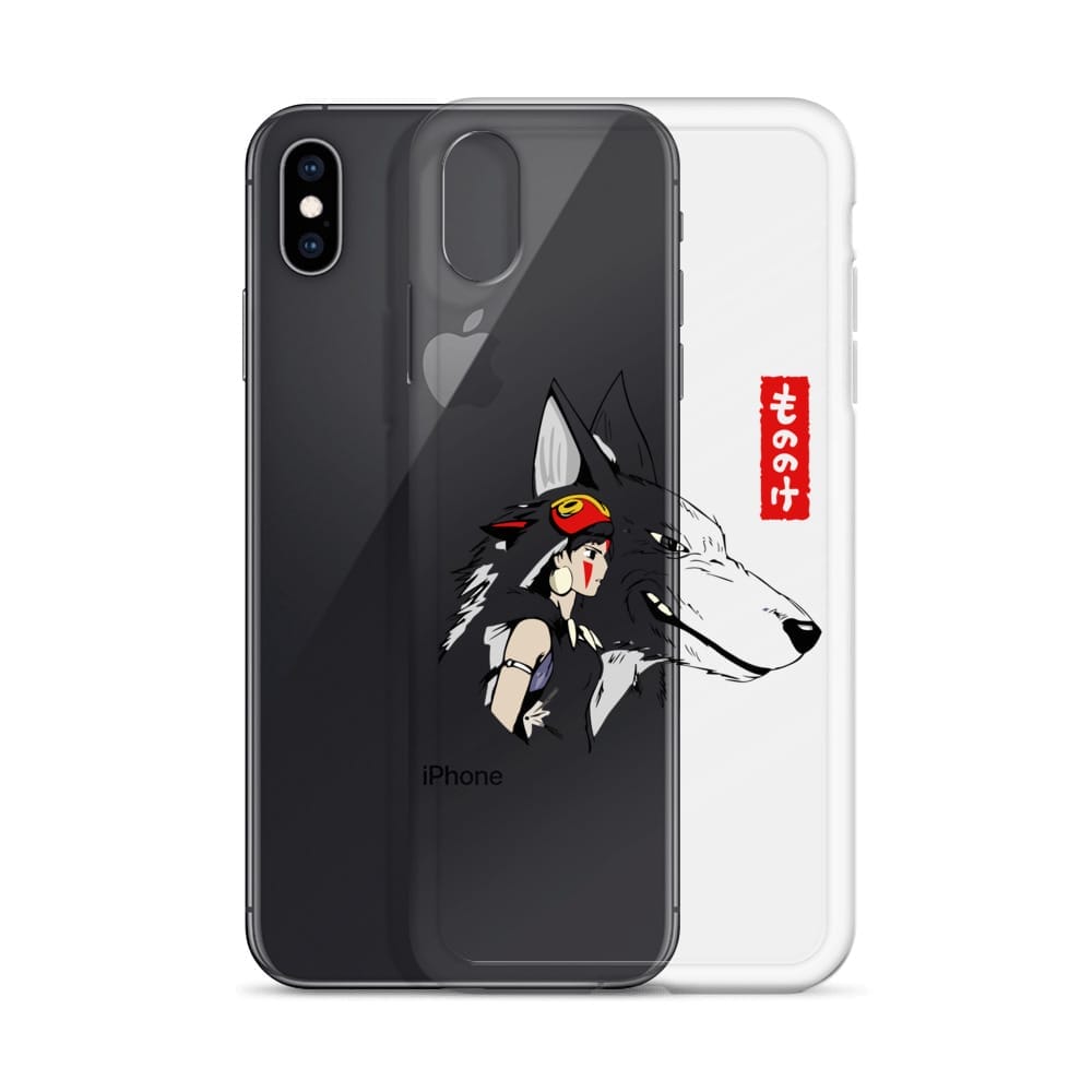 Princess Mononoke – San and The Wolf iPhone Case