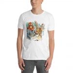 Princess Mononoke – Ashitaka Water Color T shirt Ghibli Store ghibli.store