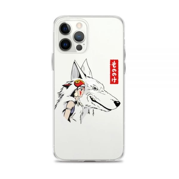 Princess Mononoke – San and The Wolf iPhone Case Ghibli Store ghibli.store