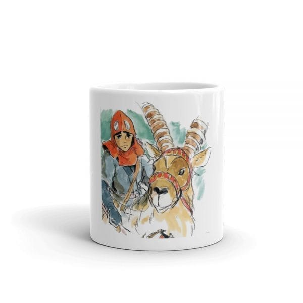 Ponyo and Sosuke Sketch Mug Ghibli Store ghibli.store