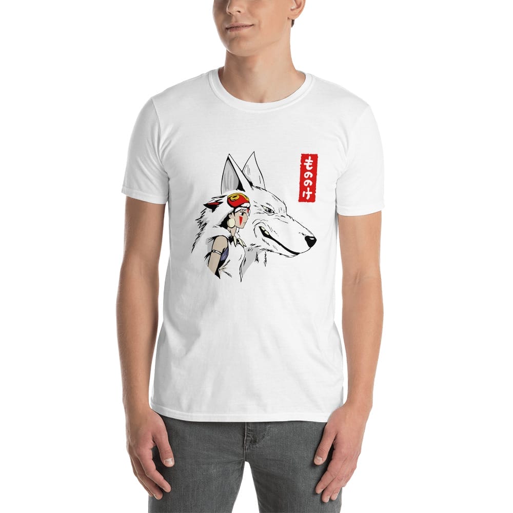Princess Mononoke – San and The Wolf T Shirt Unisex