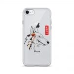 Princess Mononoke – San and The Wolf iPhone Case Ghibli Store ghibli.store