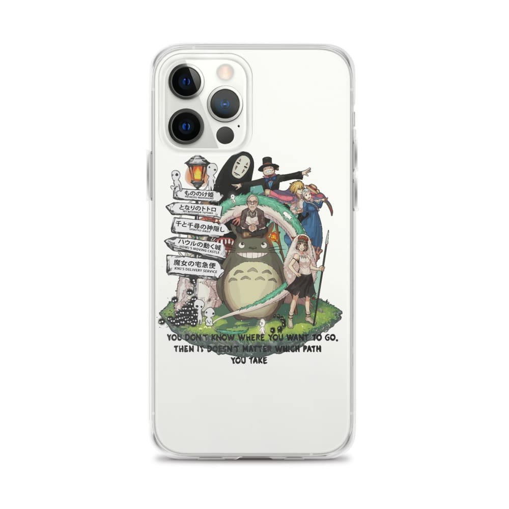 Studio Ghibli Hayao Miyazaki With His Arts iPhone Case Ghibli Store ghibli.store
