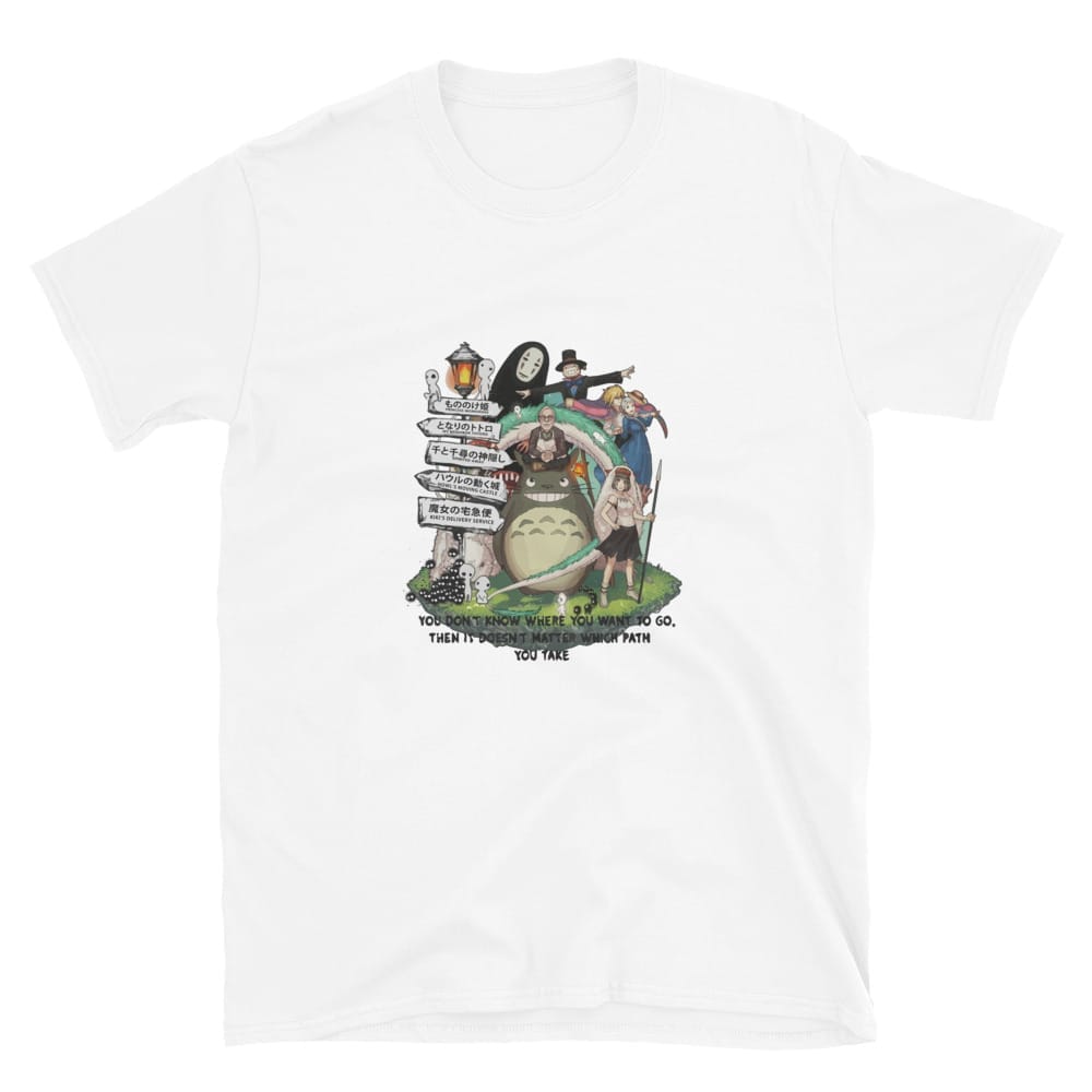 Studio Ghibli Hayao Miyazaki With His Arts T Shirt Unisex