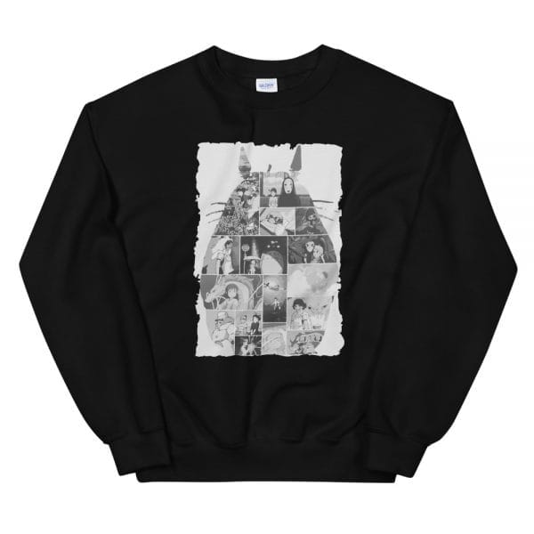 Ghibli Studio Collage Art Sweatshirt Unisex Ghibli Store ghibli.store