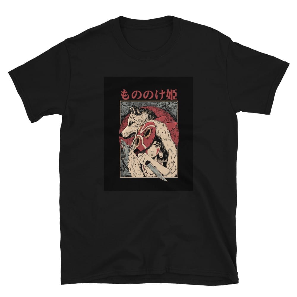 Princess Mononoke Vintage T Shirt - Ghibli Store