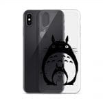 My Neighbor Totoro Black & White iPhone Case Ghibli Store ghibli.store