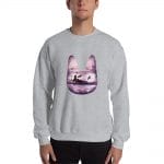 Kiki’s Delivery Service – Purple Jiji Sweatshirt Unisex Ghibli Store ghibli.store