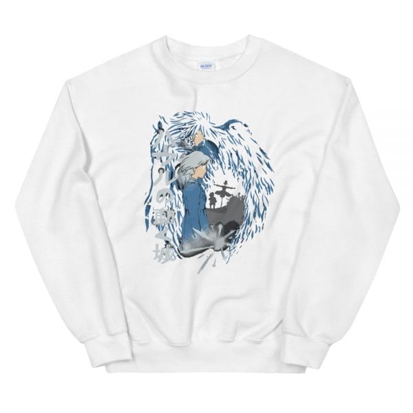 Howl’s Moving Castle – Howl and Sophia Sweatshirt Unisex Ghibli Store ghibli.store