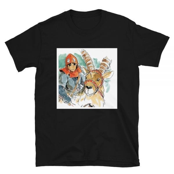 Princess Mononoke – Ashitaka Water Color T shirt Ghibli Store ghibli.store