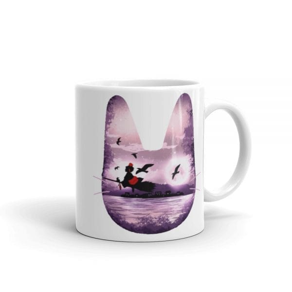 Kiki’s Delivery Service – Purple Jiji Mug Ghibli Store ghibli.store