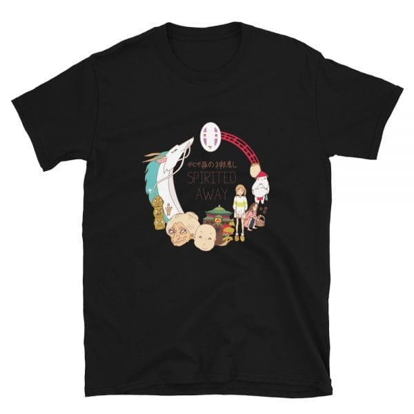 Spirited Away Compilation Characters T Shirt Unisex Ghibli Store ghibli.store