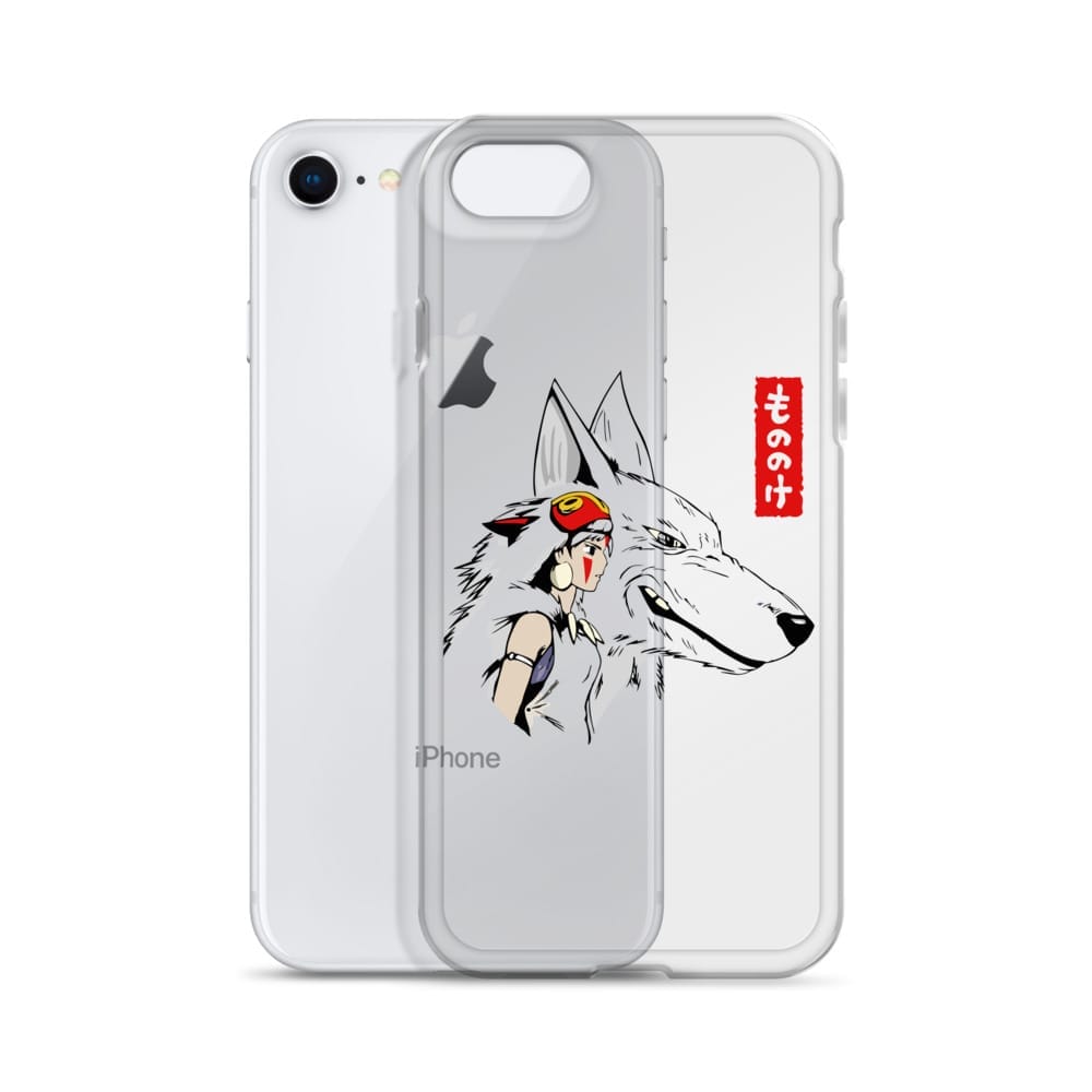 Princess Mononoke – San and The Wolf iPhone Case