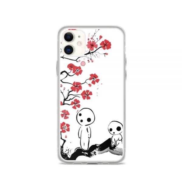 Princess Mononoke – Tree Spirits on the Cherry Blossom iPhone Case Ghibli Store ghibli.store