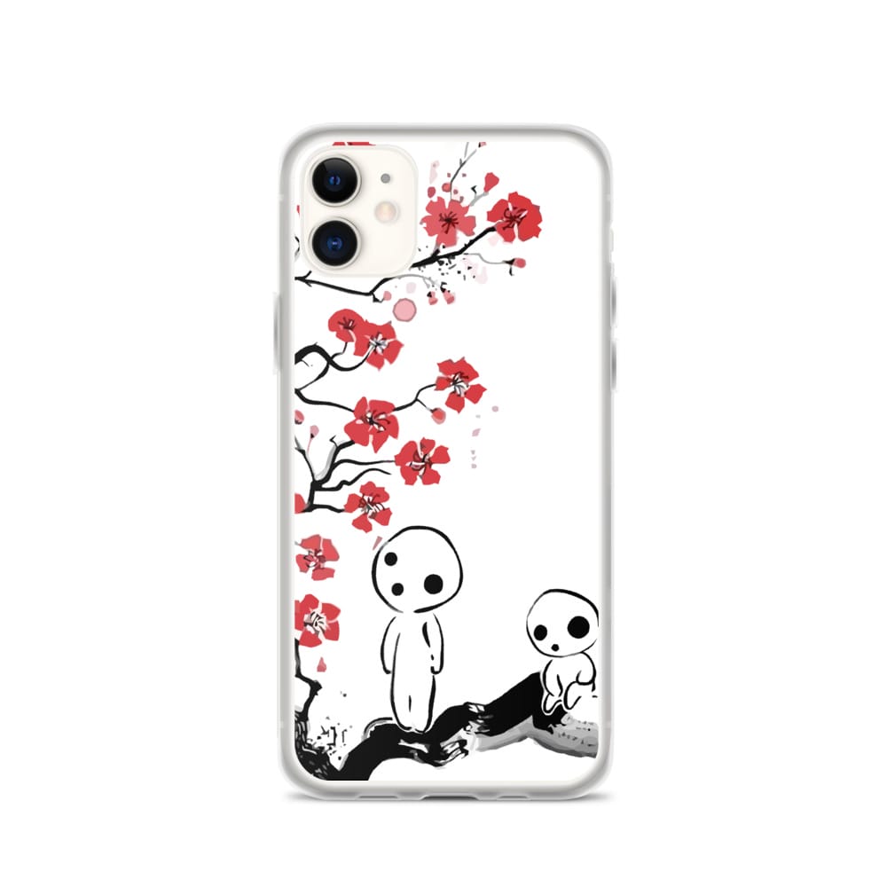 Princess Mononoke Tree Spirits on the Cherry Blossom iPhone Case