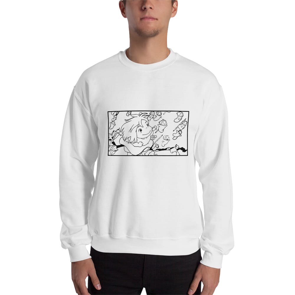 Ponyo – Freedom Sketch Unisex Sweatshirt