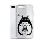 My Neighbor Totoro Black & White iPhone Case Ghibli Store ghibli.store