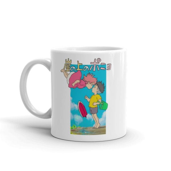 Ponyo On The Cliff By The Sea Poster Coffee Mug