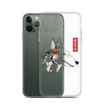 Princess Mononoke – San and The Wolf iPhone Case Ghibli Store ghibli.store