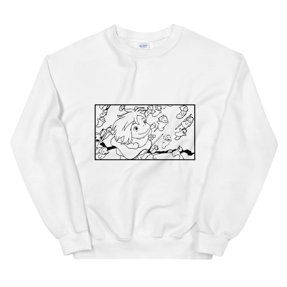 Ponyo – Freedom Sketch Unisex Sweatshirt