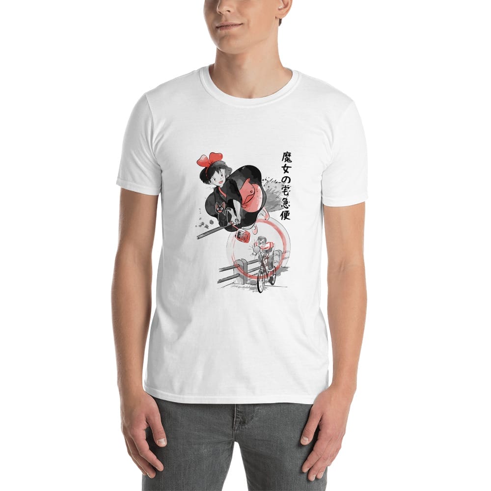 Kiki’s Delivery Service – Kiki & Tombo T-Shirt Ghibli Store ghibli.store
