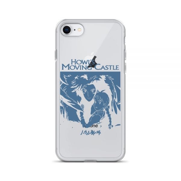 Howl’s Moving Castle Black & White iPhone Case Ghibli Store ghibli.store