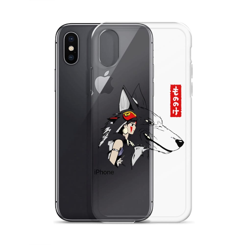 Princess Mononoke - San and The Wolf iPhone Case - Ghibli Store