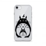 My Neighbor Totoro Black & White iPhone Case Ghibli Store ghibli.store