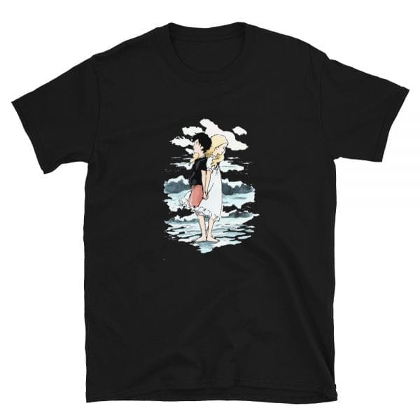 Princess Mononoke Water Color Art T shirt Unisex Ghibli Store ghibli.store