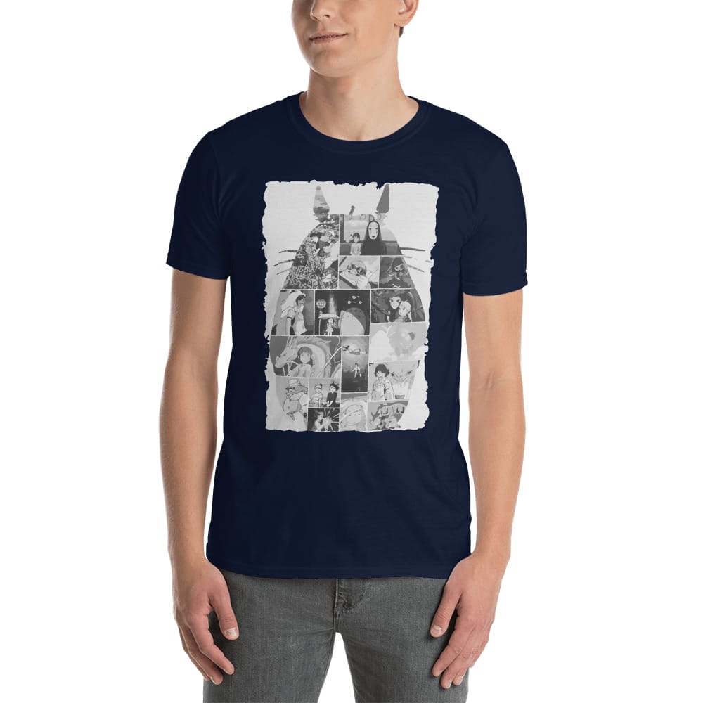 Ghibli Studio Collage Art T Shirt Unisex