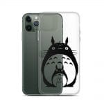 My Neighbor Totoro Black & White iPhone Case Ghibli Store ghibli.store