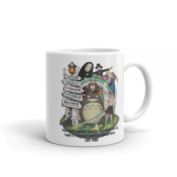 Studio Ghibli Hayao Miyazaki With His Arts Mug Ghibli Store ghibli.store