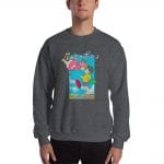 Ponyo On The Cliff By The Sea Poster Sweatshirt Unisex Ghibli Store ghibli.store