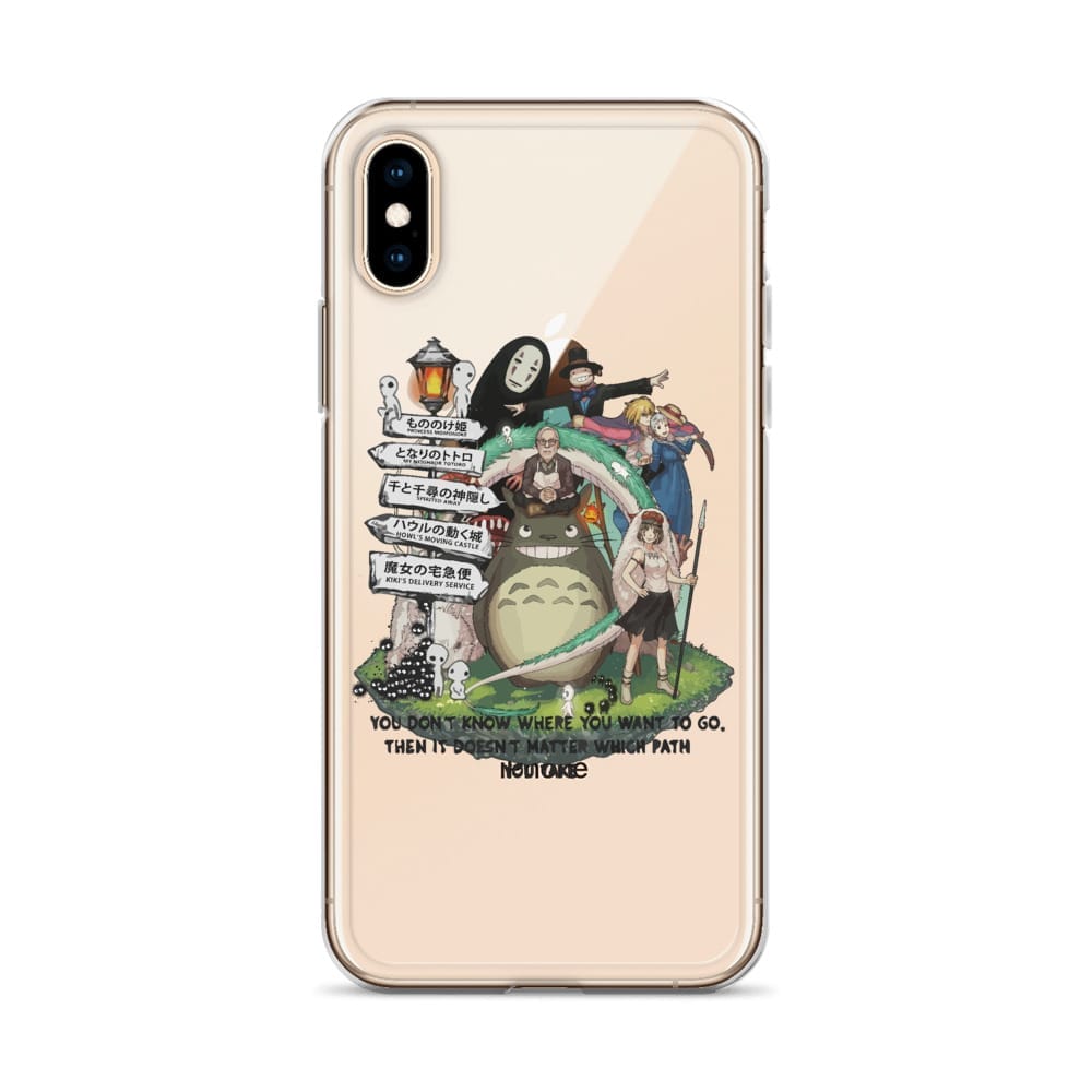 Studio Ghibli Hayao Miyazaki With His Arts iPhone Case - Ghibli Store
