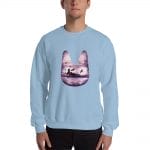 Kiki’s Delivery Service – Purple Jiji Sweatshirt Unisex Ghibli Store ghibli.store