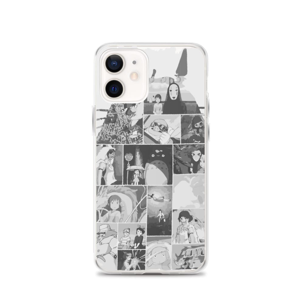 Ghibli Studio Collage Art iPhone Case
