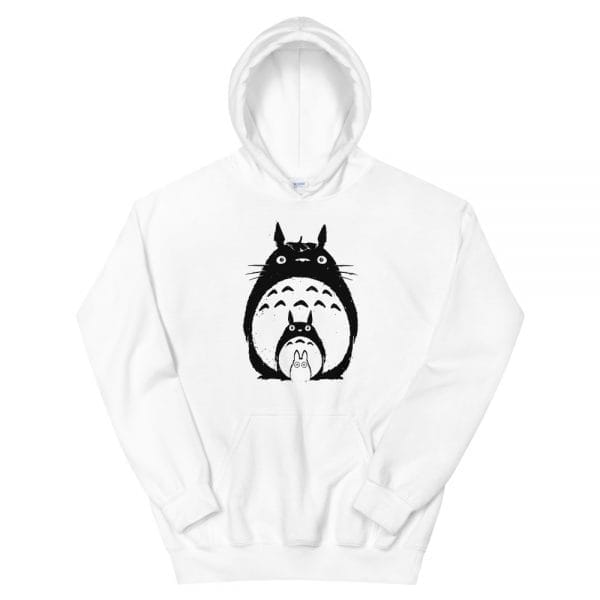 My Neighbor Totoro Black & White Sweatshirt Unisex Ghibli Store ghibli.store